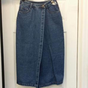 Vintage 90s denim skirt