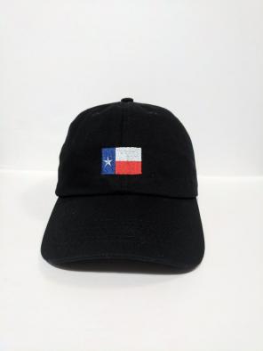 Texas Flag Embroidered Polo Dad Hat