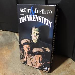 Frankenstein 1948 VHS Tape