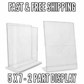 Acrylic Brochure Holder Display Set (2)