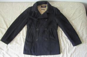 J Crew Men's XS Black Bayswater Peacoat