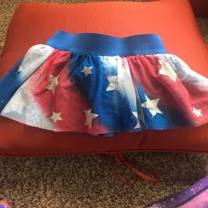 Girls Labor Day Tutu