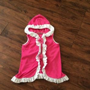 Girls Pink Boutique Style Swimsuit Cover