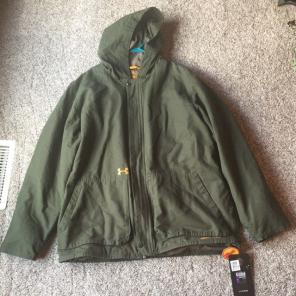 NWT Mens 2 XL Under Armor Cold Gear Coat