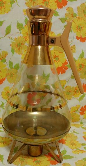 Vintage Decanter/Carafe with warmer