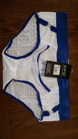 Brief L 29"-32" white / blue