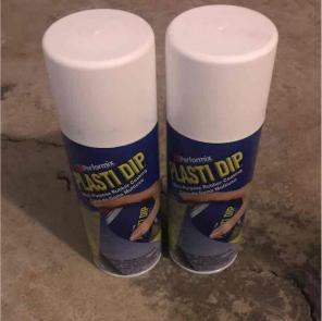 Plasti dip (white)