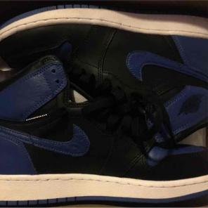 Black/Royal-white