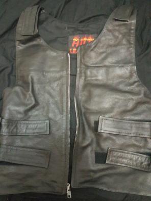Black bulletproof vest