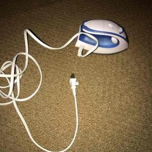 Travel size iron