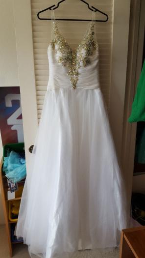Formal White Gown
