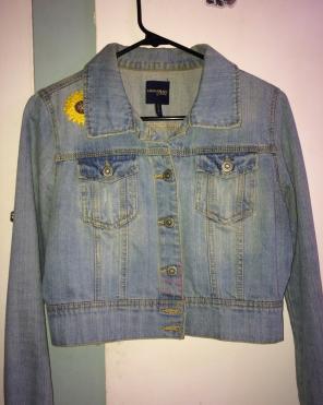Sunflower Patch Jean Jacket