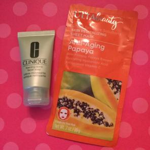 CLINIQUE FOAMING FACIAL SOAP & ULTA MASK
