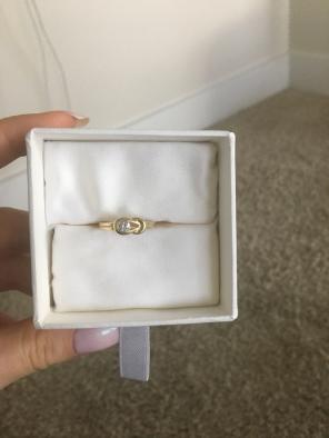 14 K Gold Ring/ 7 US Size/