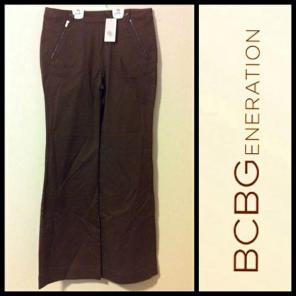 NWT Women's BCBGeneration Brown Pants