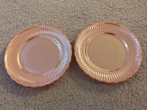 Fire King Royal Lustre Dessert Plates