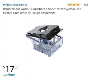 Replacement Water / Humidifier