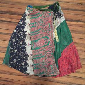 Gorgeous Indian wrap skirt, Medium