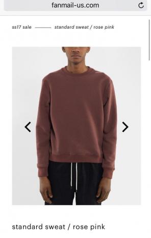 Fanmail Sweatshirt Retail$175