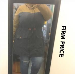 Stylish Ombre Hooded Parka Size 2X