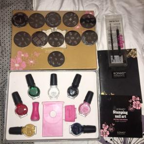 Konad Nail Art Stamping Kit