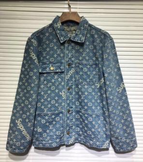 Louis Vuitton Supreme Denim Shirt