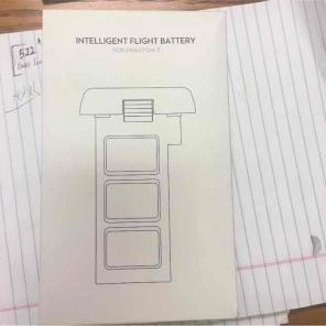 Intelligent flight battery for phantom3