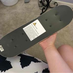 Small Rastafarian Skateboard/Pennyboard