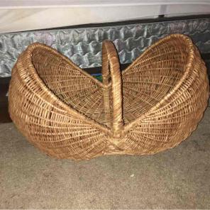 large wicker basket