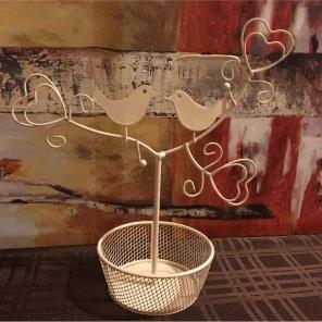 Lovebirds jewelry holder