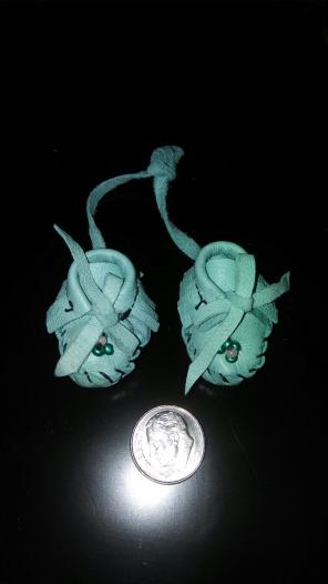 Miniature moccasins