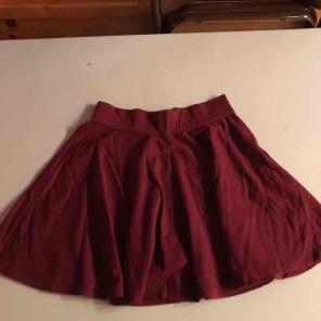 Hollister burgundy Aline skirt