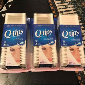 Q-Tips Cotton Swabs - 3 packs