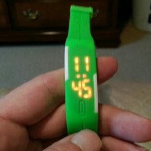 Sports digital touchscreen rubber watch