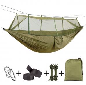 Double Camping Hammock With Net
