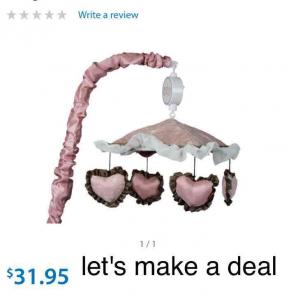 Daniella music mobile $31 value pink