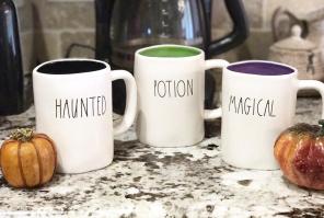 Rae Dunn Halloween mugs