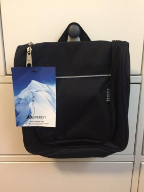Black Toiletry Bag