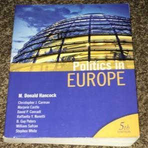 Politics in Europe Book