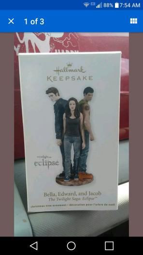 new in box twilight ornament
