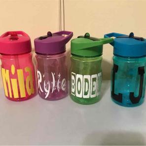 Child's water bottle Personalized