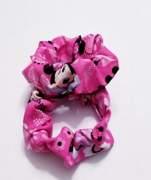 Minnie Mouse Patch Scrunchies