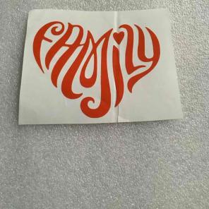 Family love vinyl decal