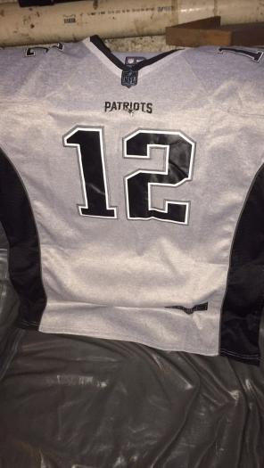 Ton Brady Xl Grey Limited Jersey