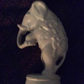 Vtg. AC Williams cast iron bank 1920s
