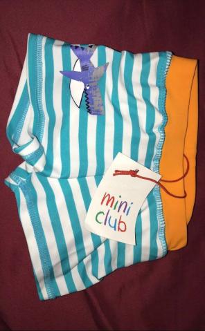 Brand New Baby Boys Swimming Shorts 3-6m