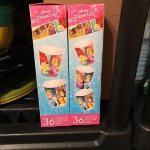 Disney Princess Cups FREE Shipping