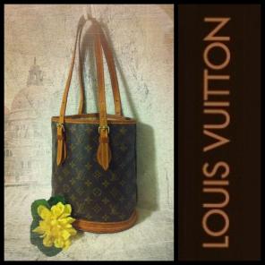 Louis Vuitton LV Monogram Bucket PM Bag