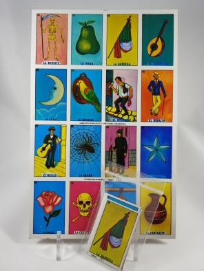 Loterria Bingo Card Papercraft