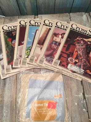 Crosstitch Country Crafts Magazine Lot